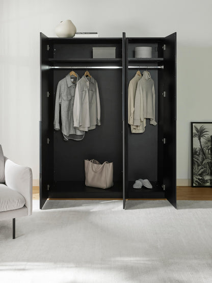 Leomarch Modular Hinged-Door Wardrobe, 150 cm Wide, in Various Sizes