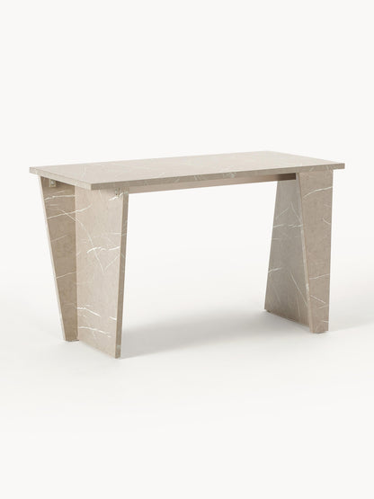 Liamforth Desk, Travertine Look