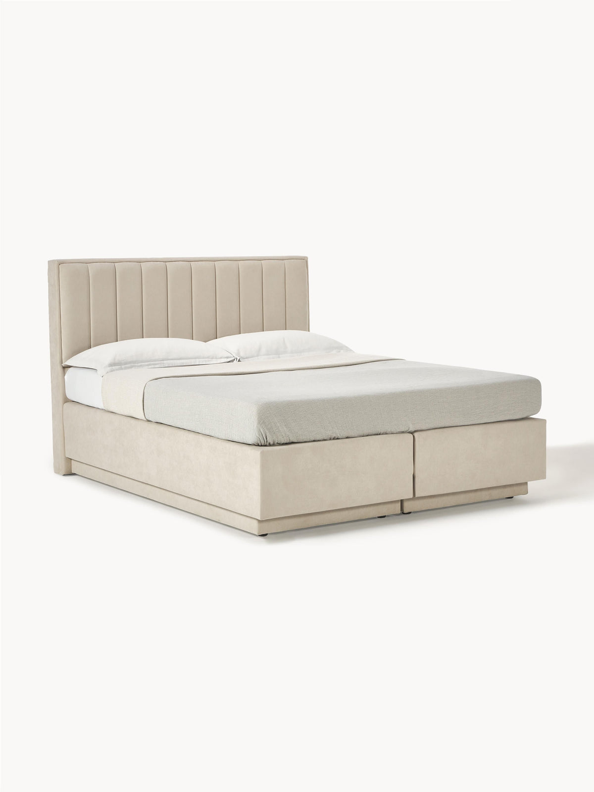 Livrenko Box Spring Bed with Storage