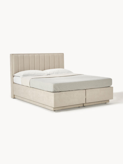 Livrenko Box Spring Bed with Storage