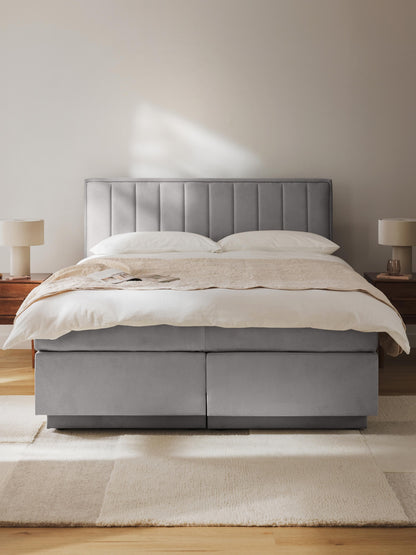 Livrenko Box Spring Bed with Storage