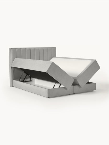 Livrenko Box Spring Bed with Storage
