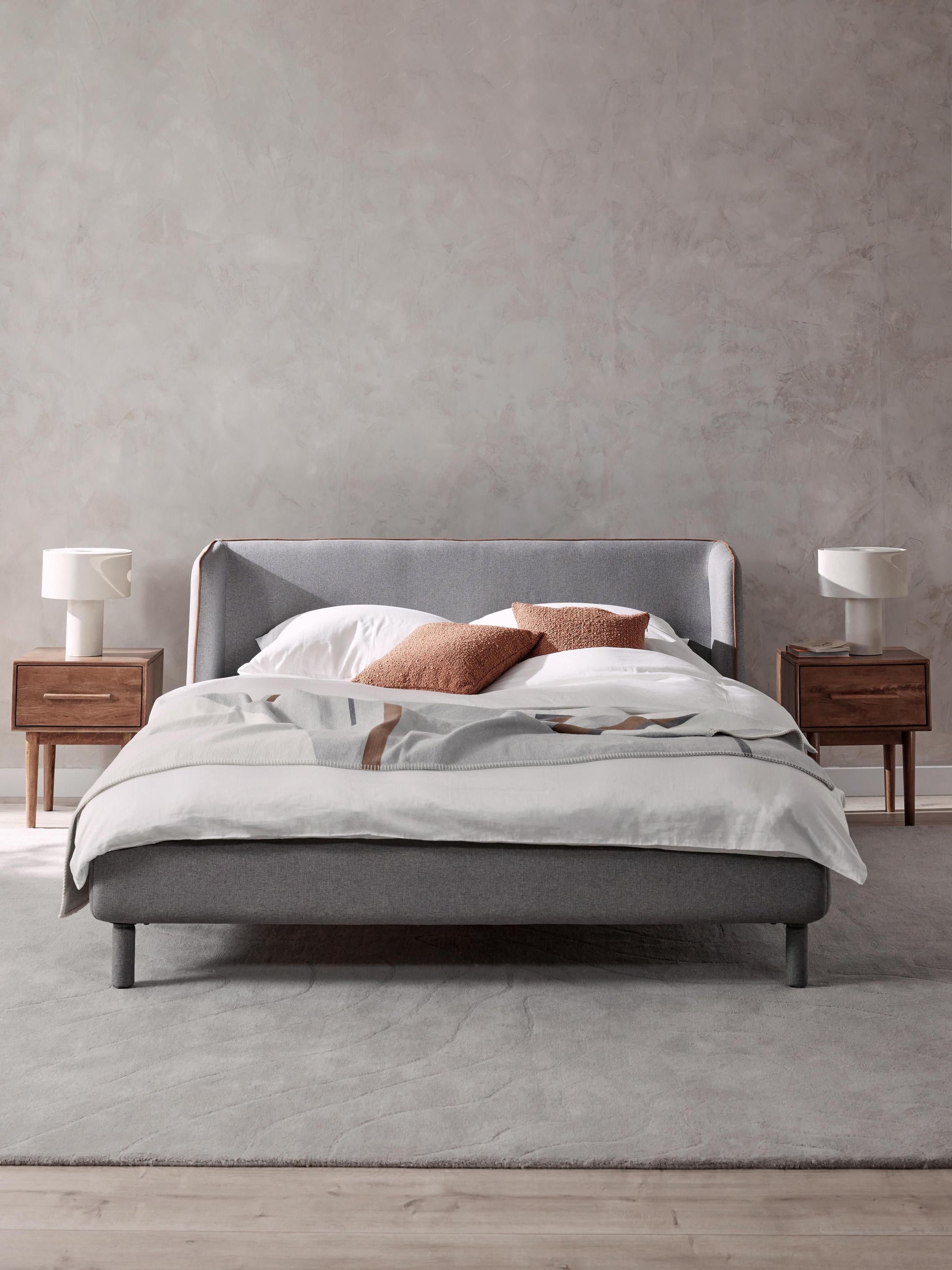 Lumaveil Upholstered Bed with Headboard