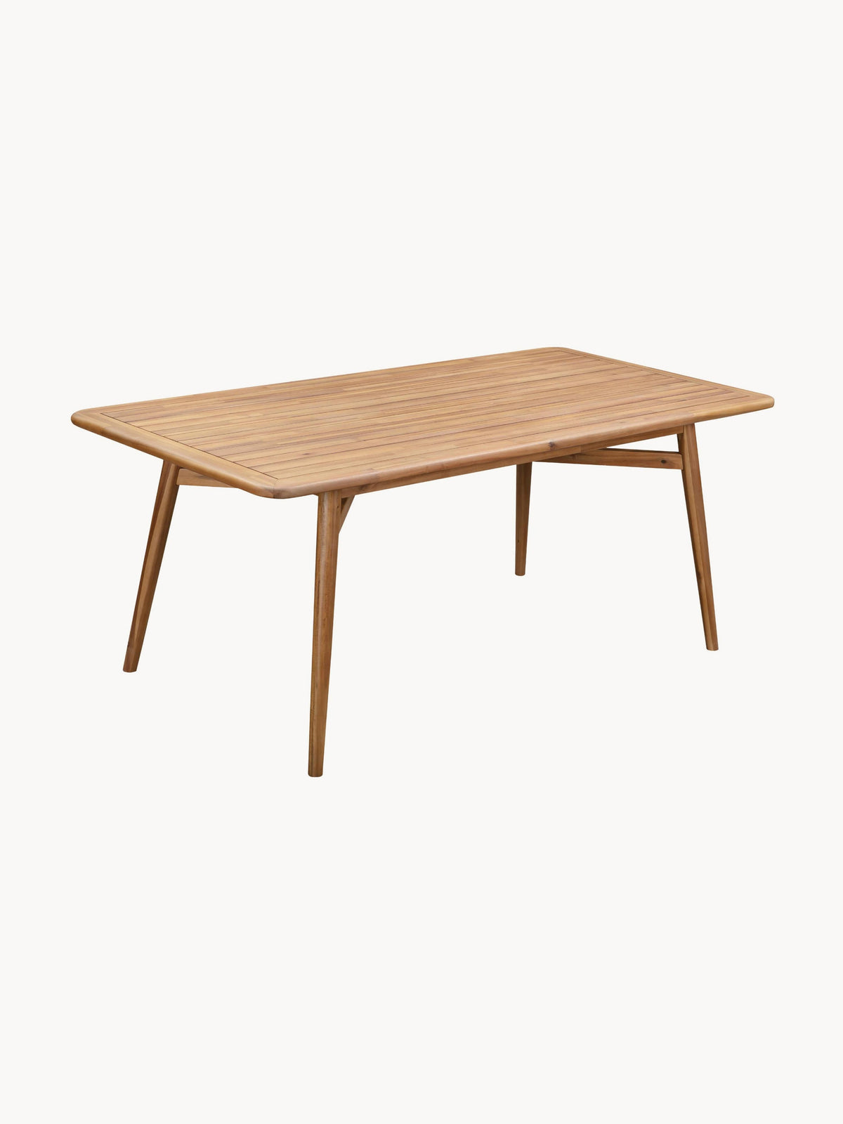 Marcolme Acacia Wood Garden Table, 180 x 90 cm