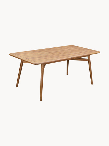 Marcolme Acacia Wood Garden Table, 180 x 90 cm