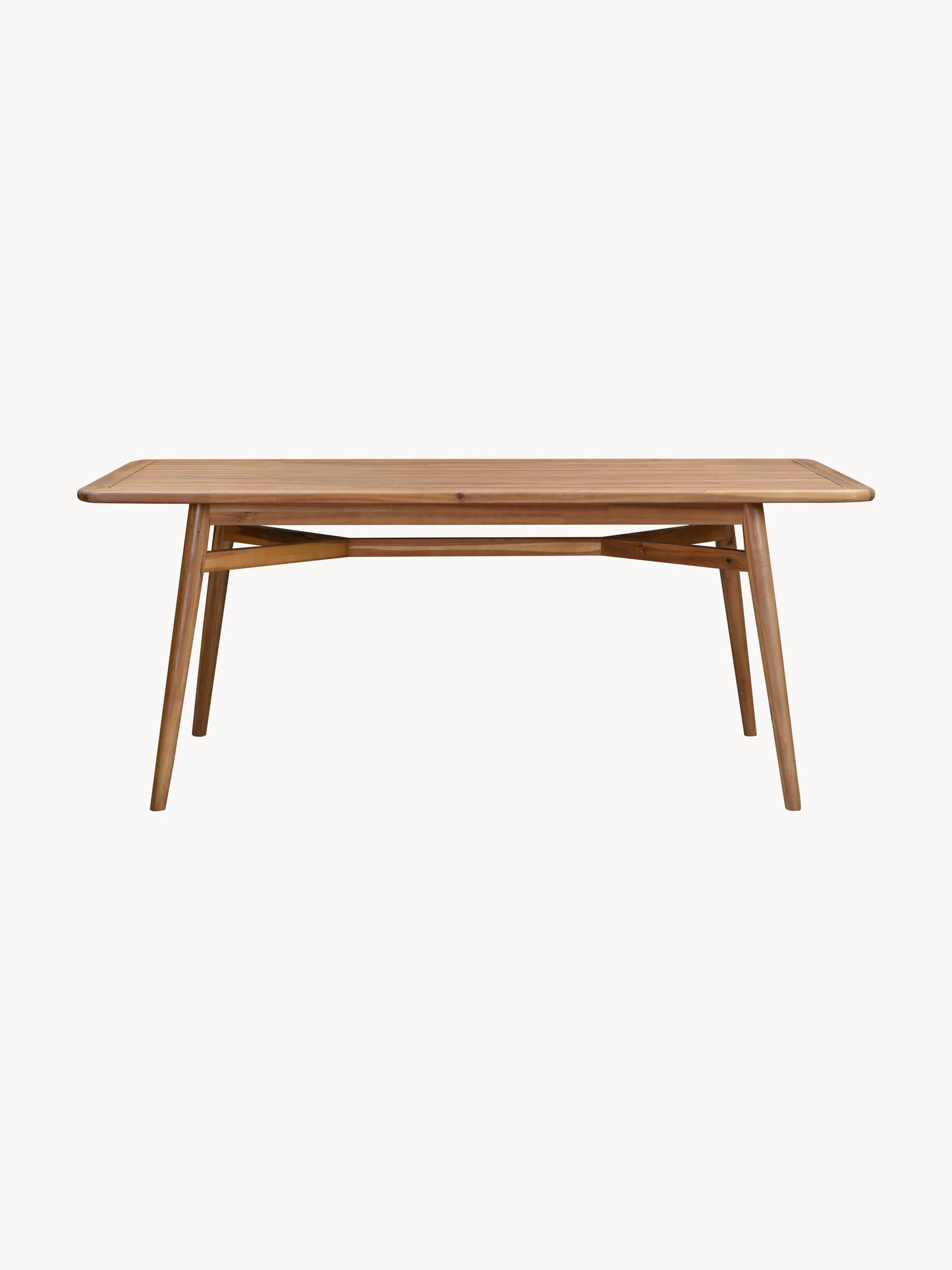Marcolme Acacia Wood Garden Table, 180 x 90 cm