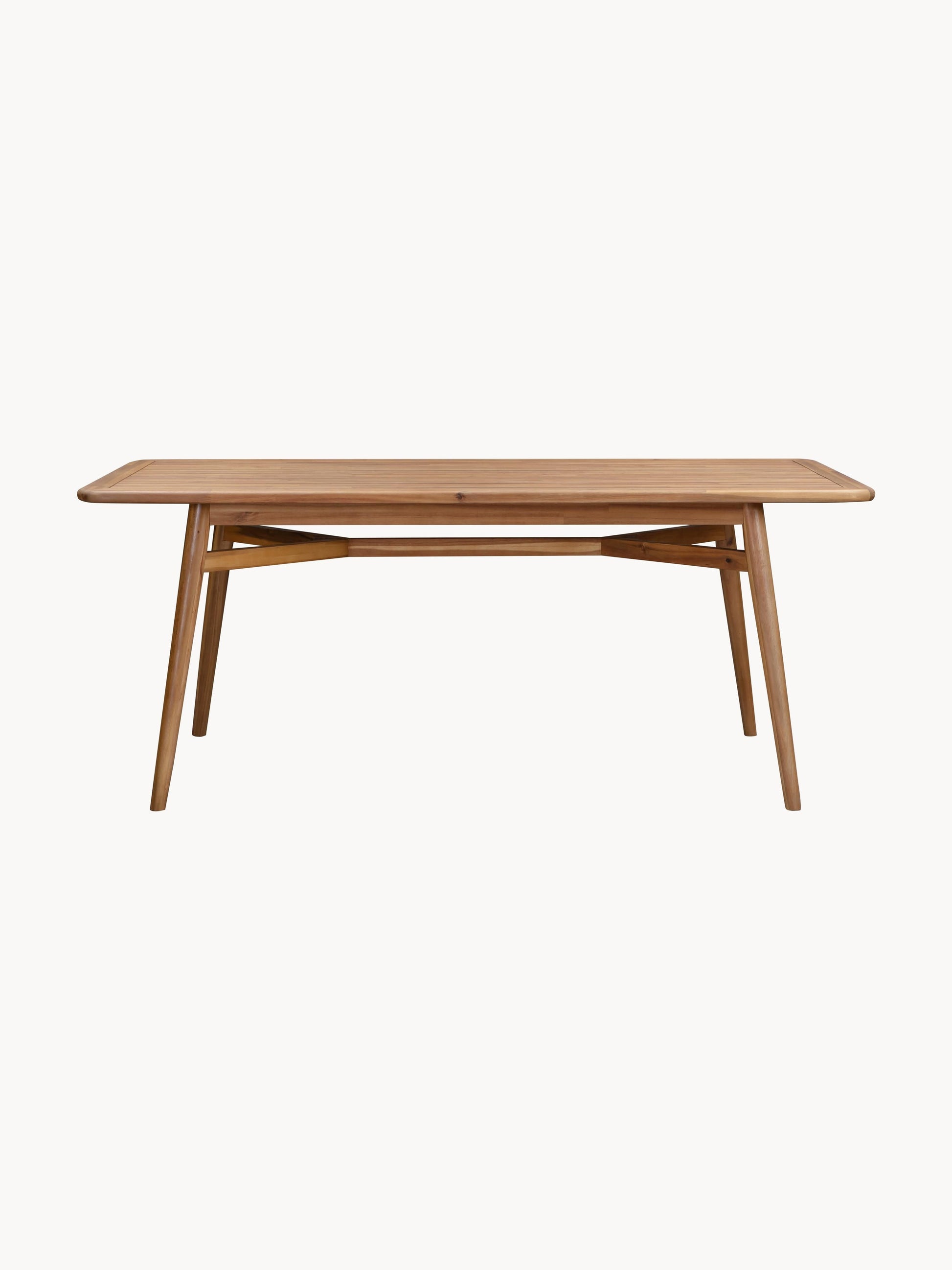 Marcolme Acacia Wood Garden Table, 180 x 90 cm