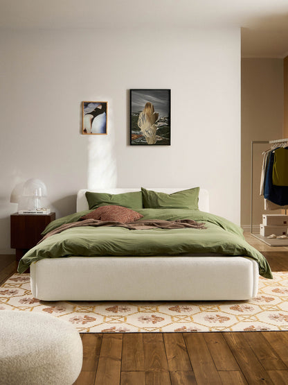 Melraine Bed, Upholstered