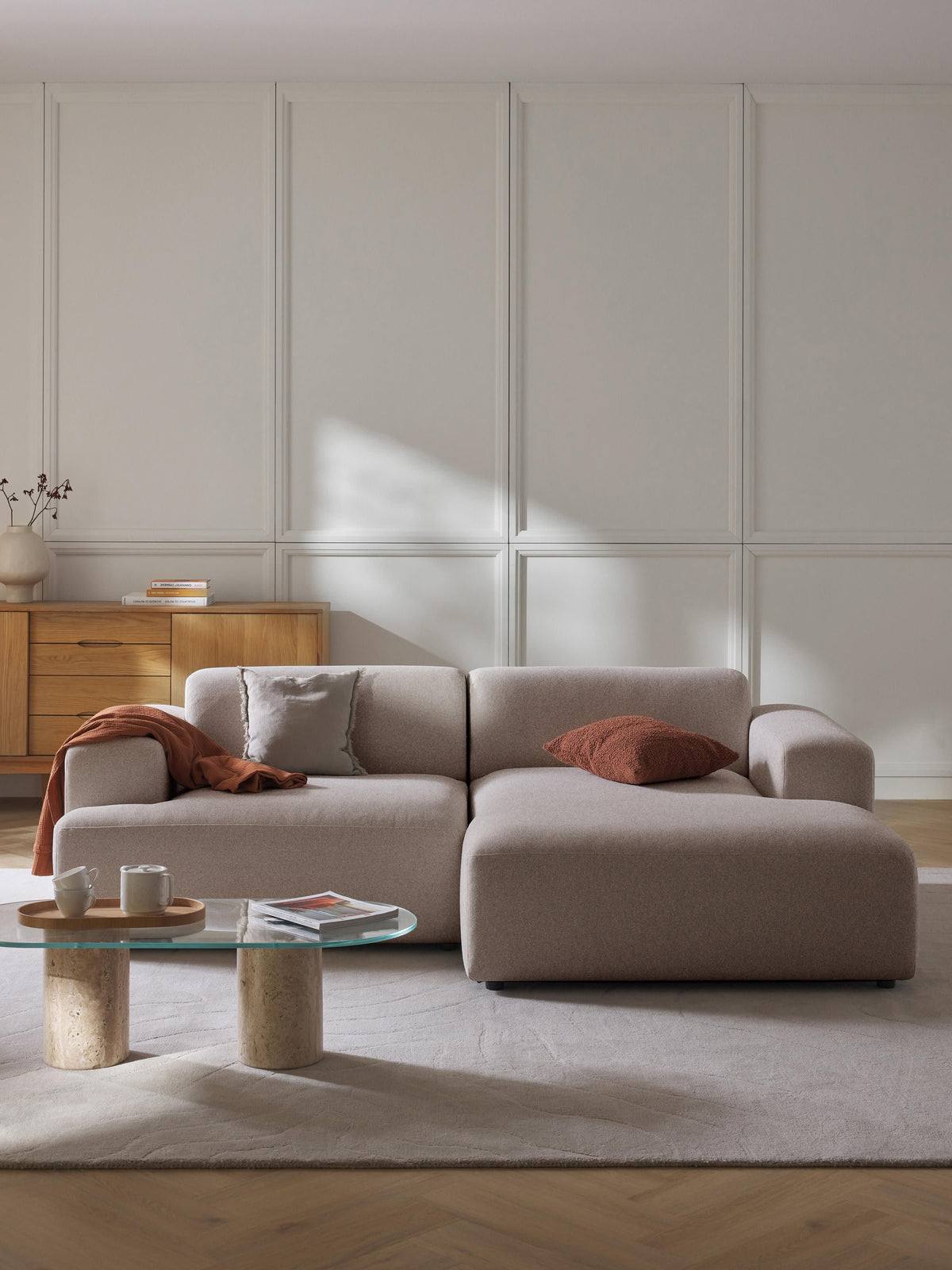 Melraine Corner Sofa (3-Seater)