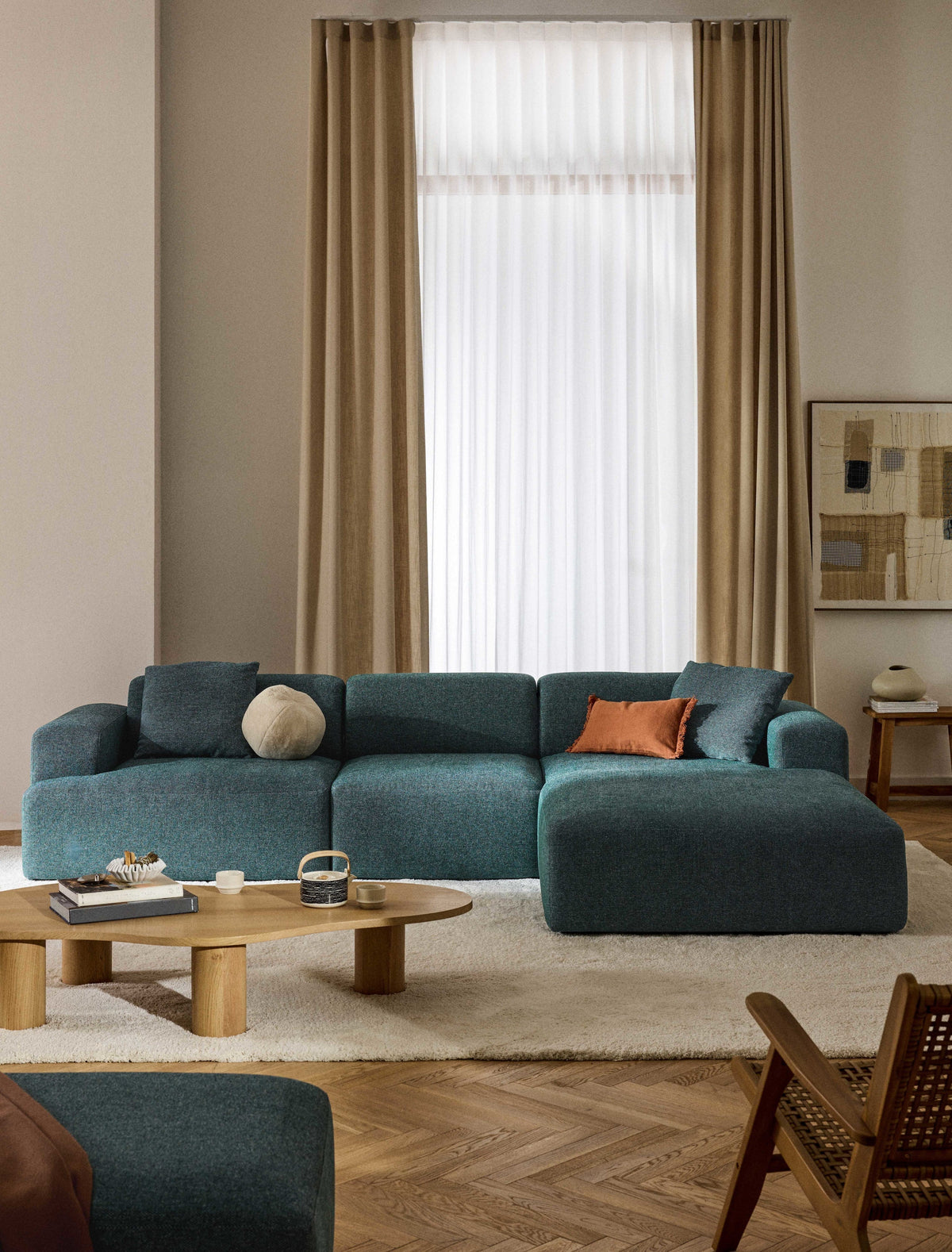 Melraine Corner Sofa (4-Seater)