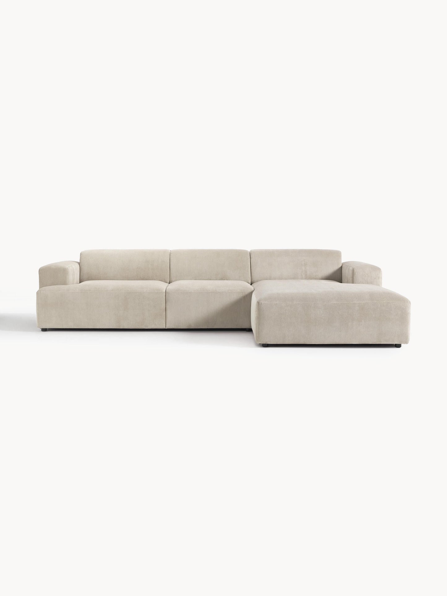 Melraine Corner Sofa in Corduroy (4-Seater)