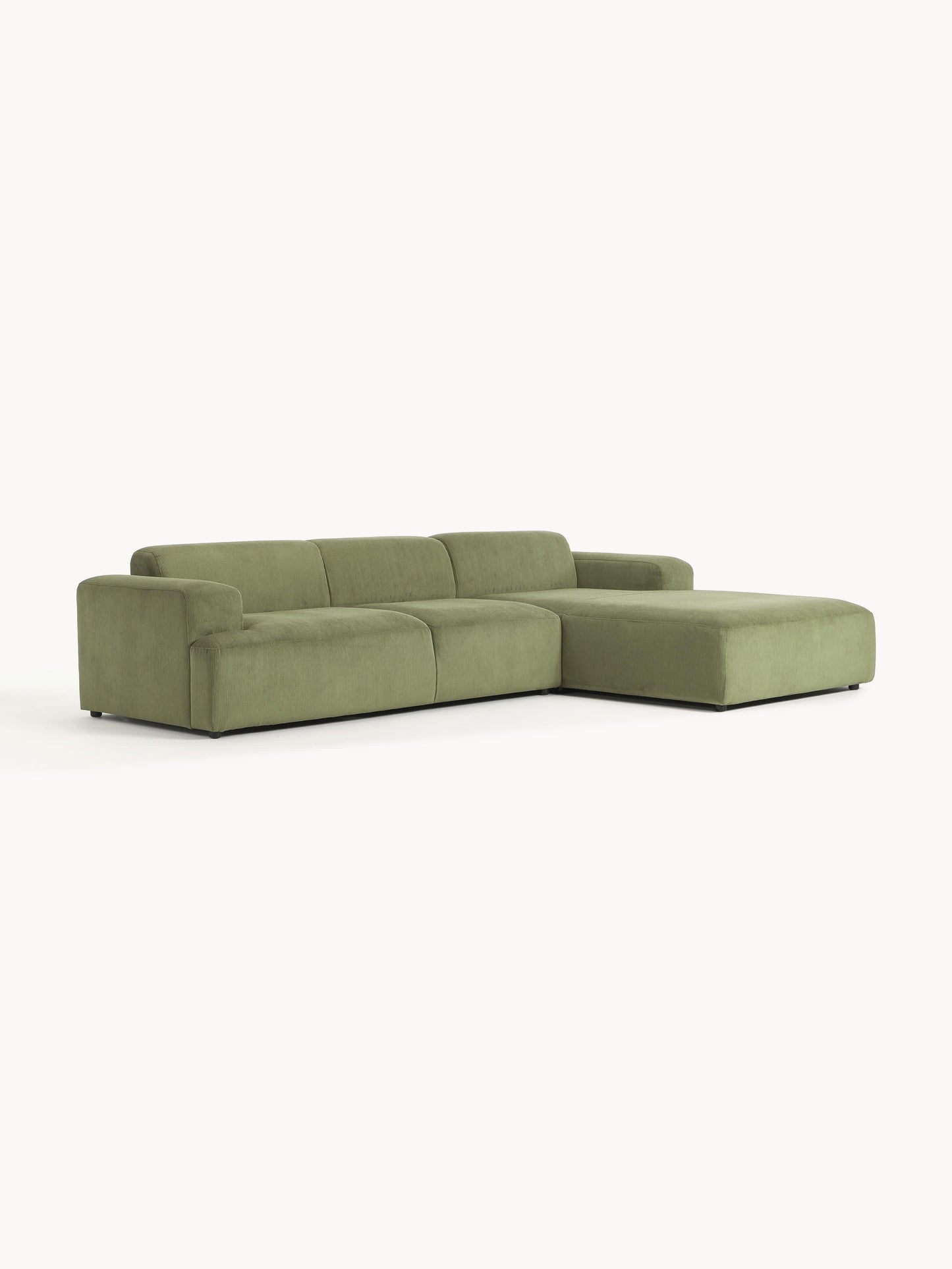 Melraine Corner Sofa in Corduroy (4-Seater)