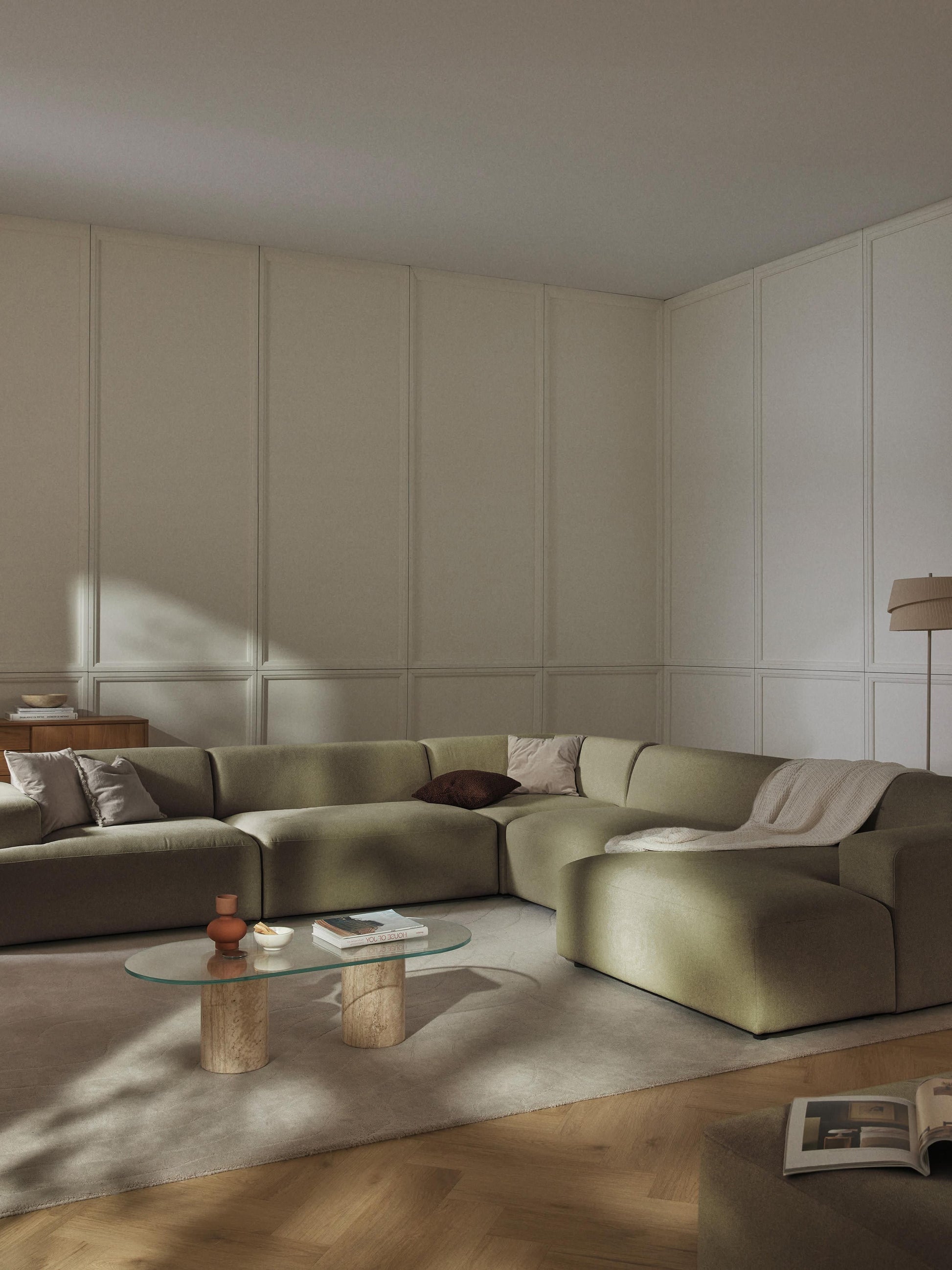 Melraine Corner Sofa, XL