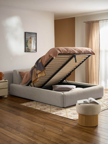 Melraine Upholstered Bed with Storage