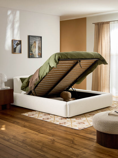 Melraine Upholstered Bed with Storage