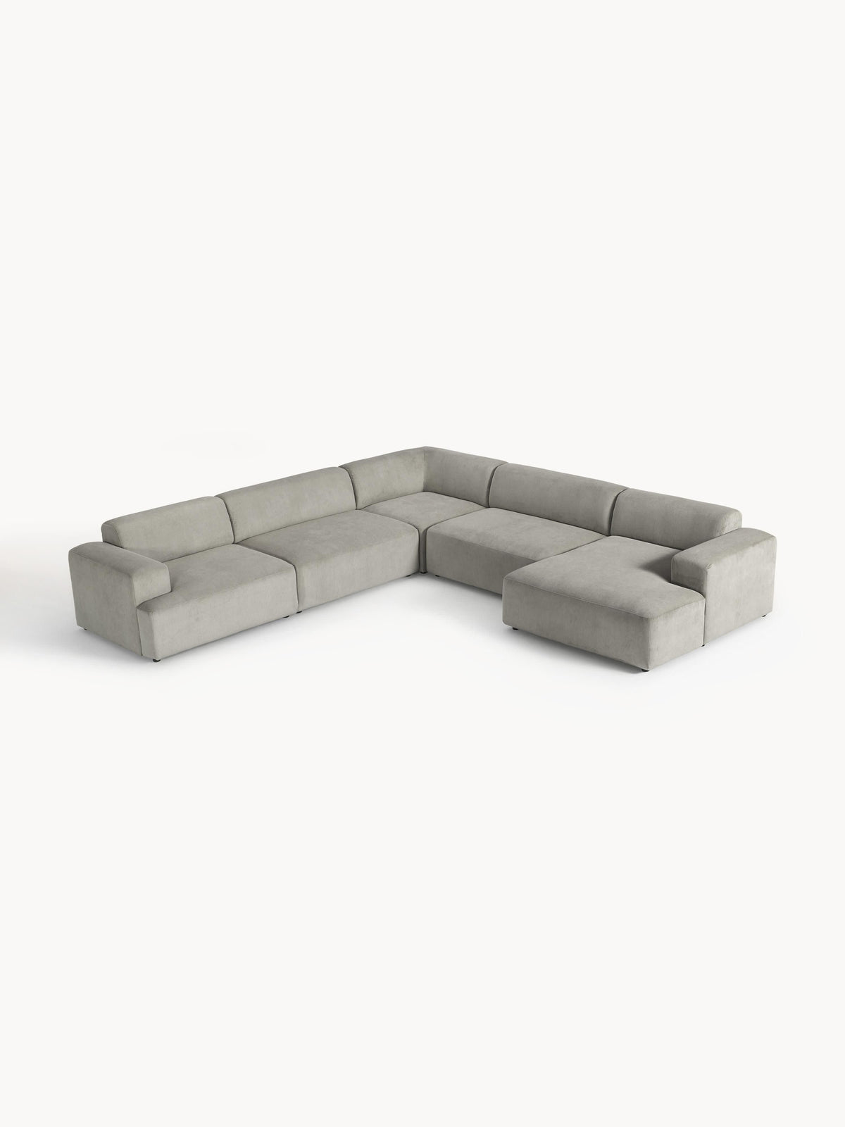 Melraine XL Corner Sofa in Corduroy