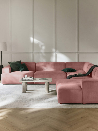 Melraine XL Corner Sofa in Corduroy