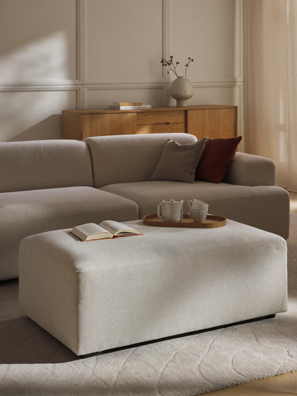 Melraine XL Ottoman, W 116 x D 72 cm