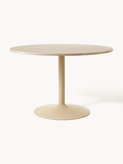 Milbrook Oval Dining Table in Marble, 120 x 90 cm