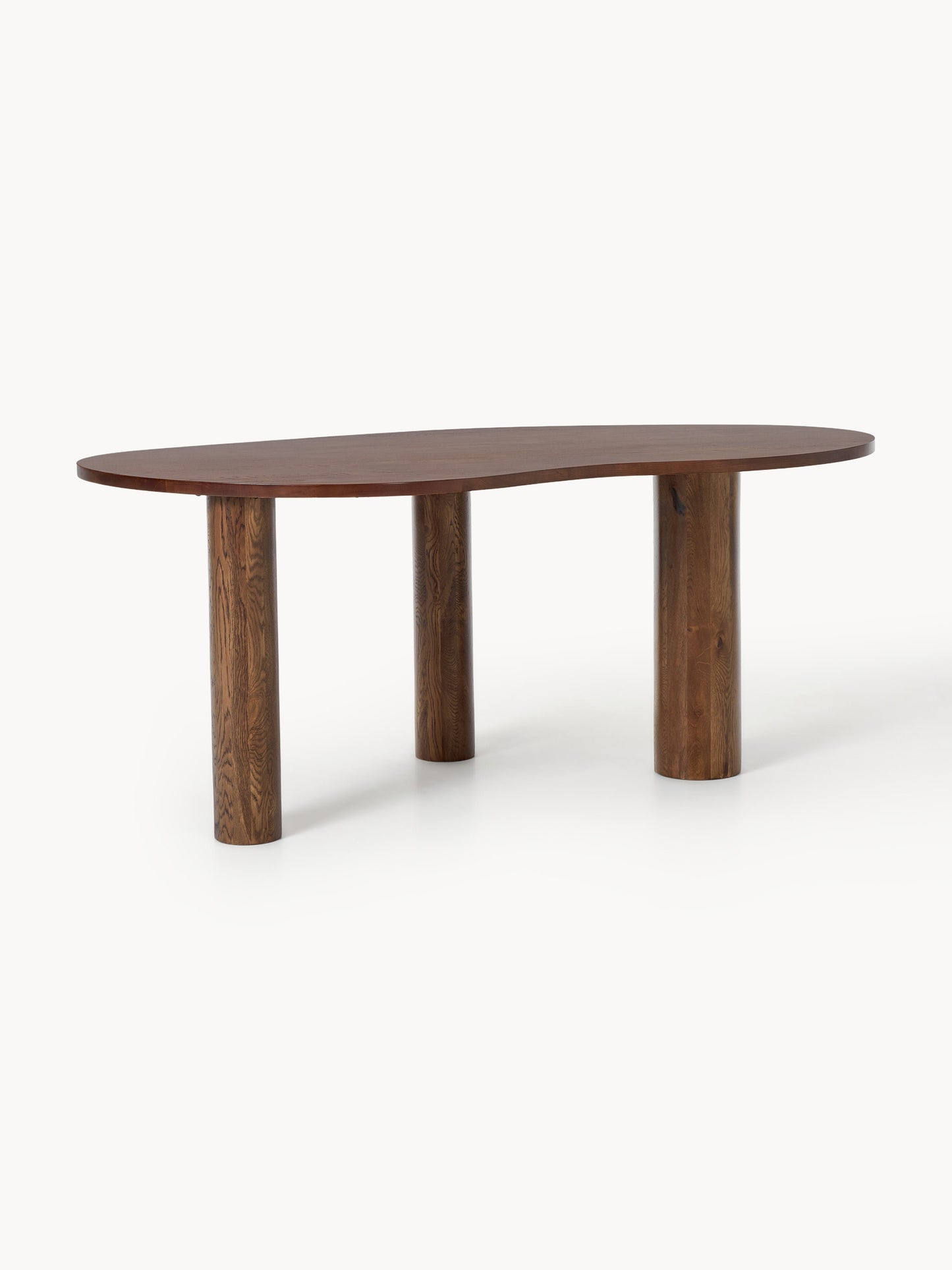 Narquade Oak Dining Table with Organic Shape, in Various Sizes