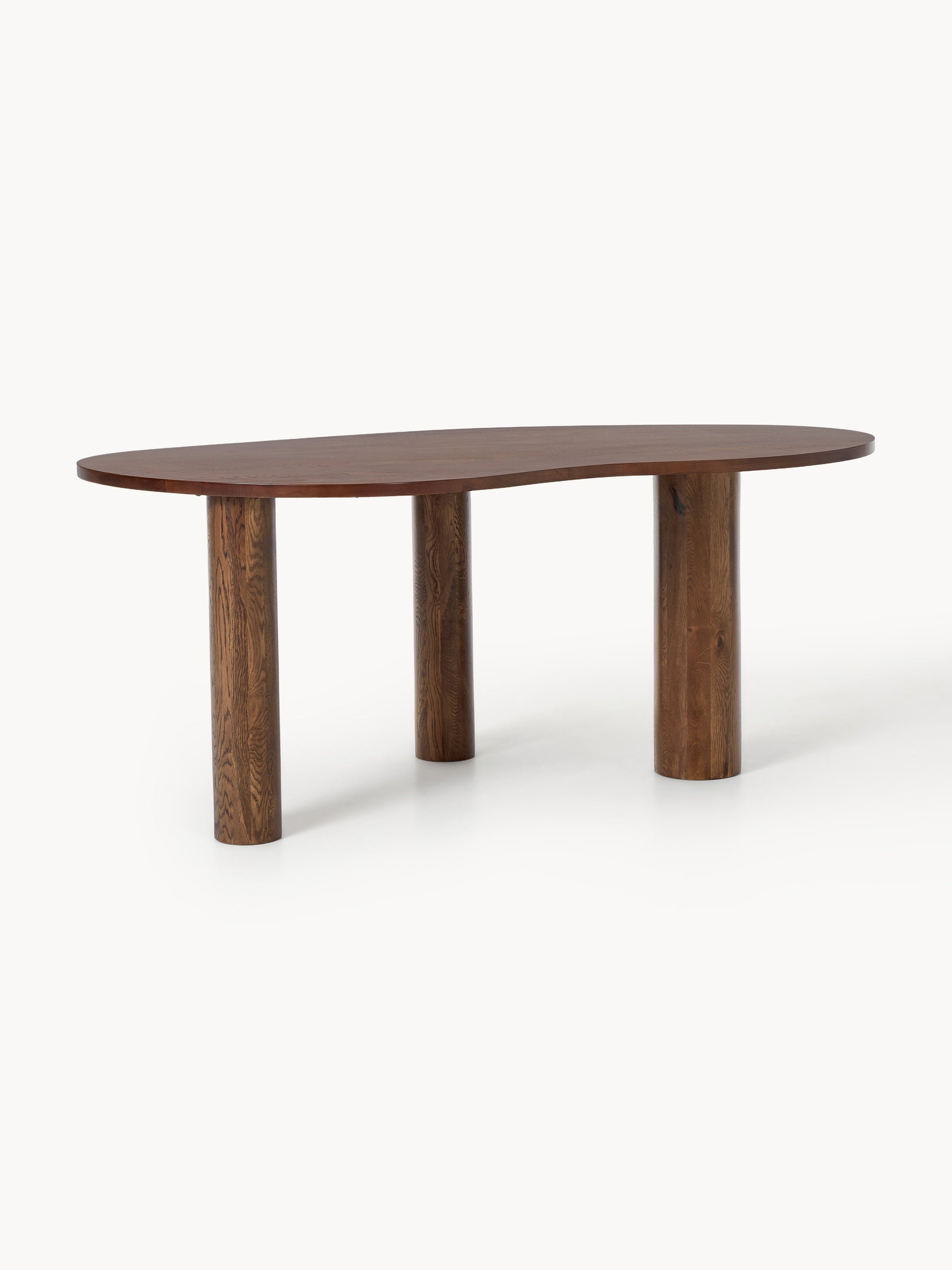 Narquade Oak Dining Table with Organic Shape, in Various Sizes