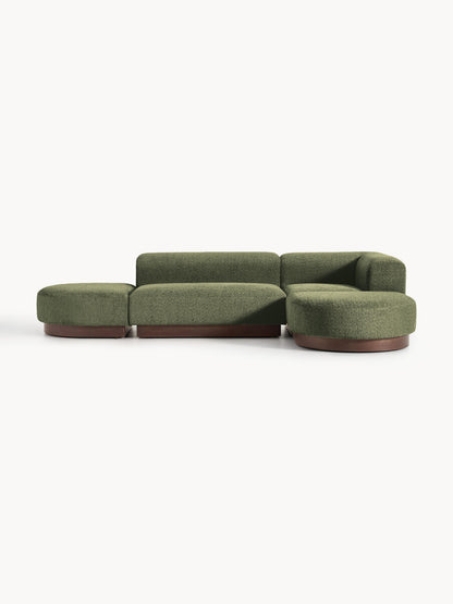 Natworth Modular Teddy Bouclé Corner Sofa