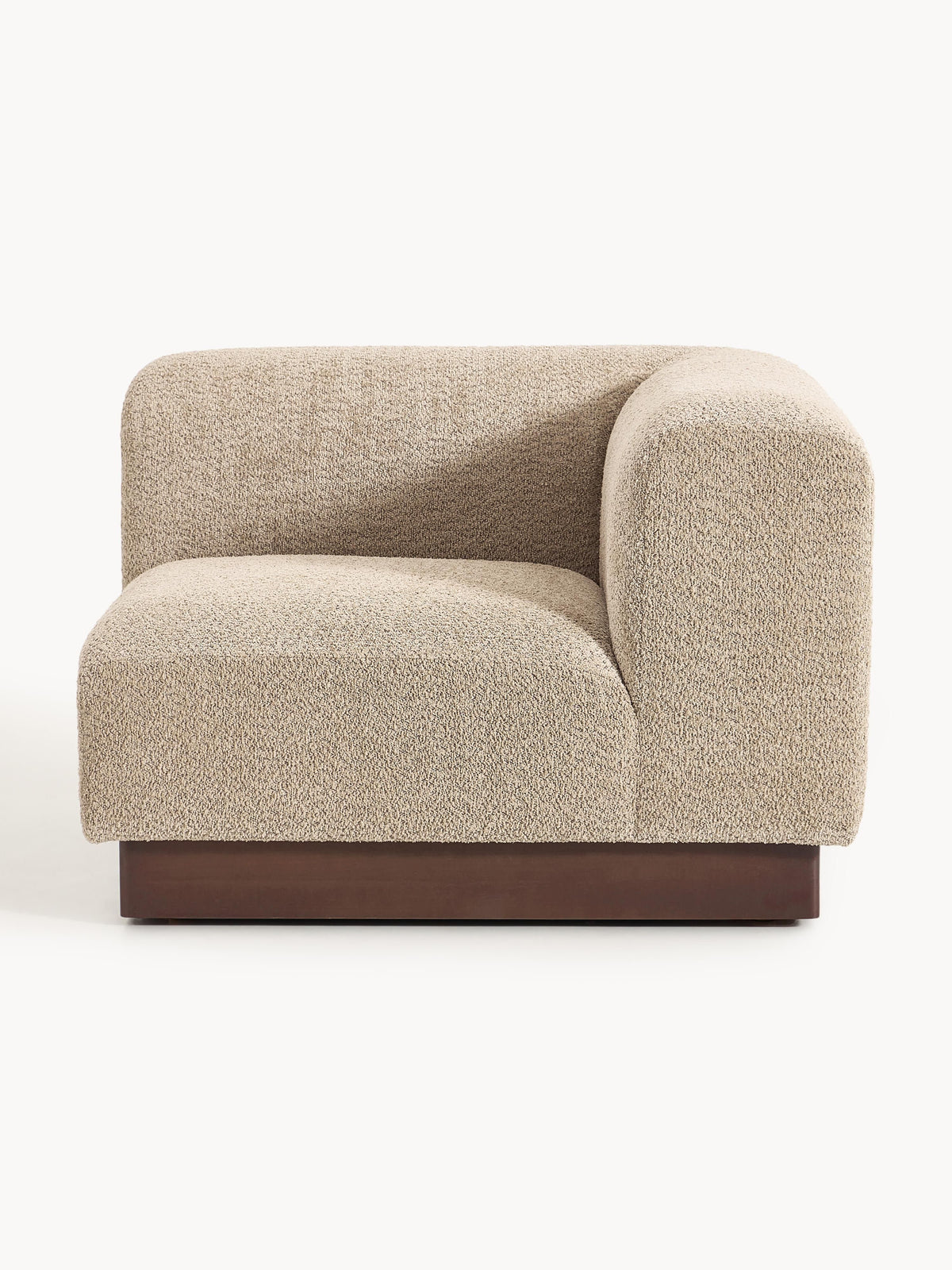 Natworth Teddy Bouclé Corner Module