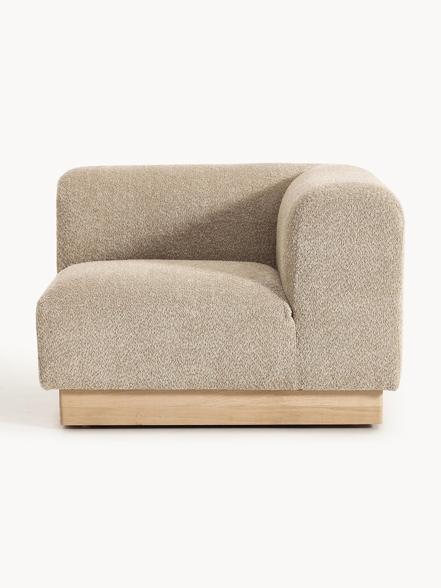 Natworth Teddy Bouclé Corner Module