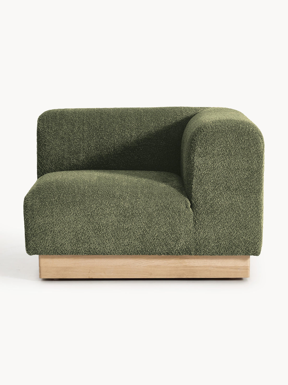 Natworth Teddy Bouclé Corner Module