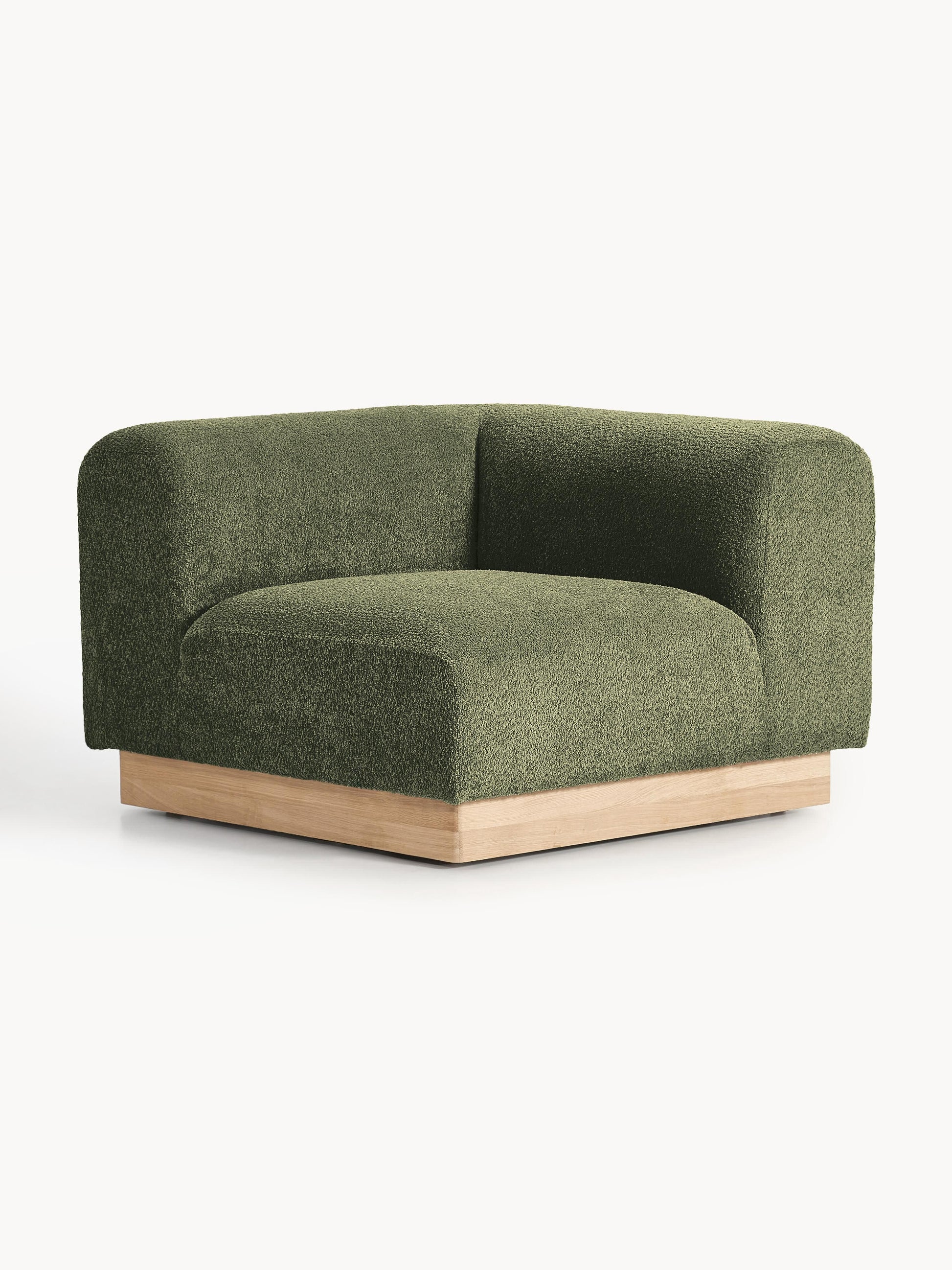 Natworth Teddy Bouclé Corner Module
