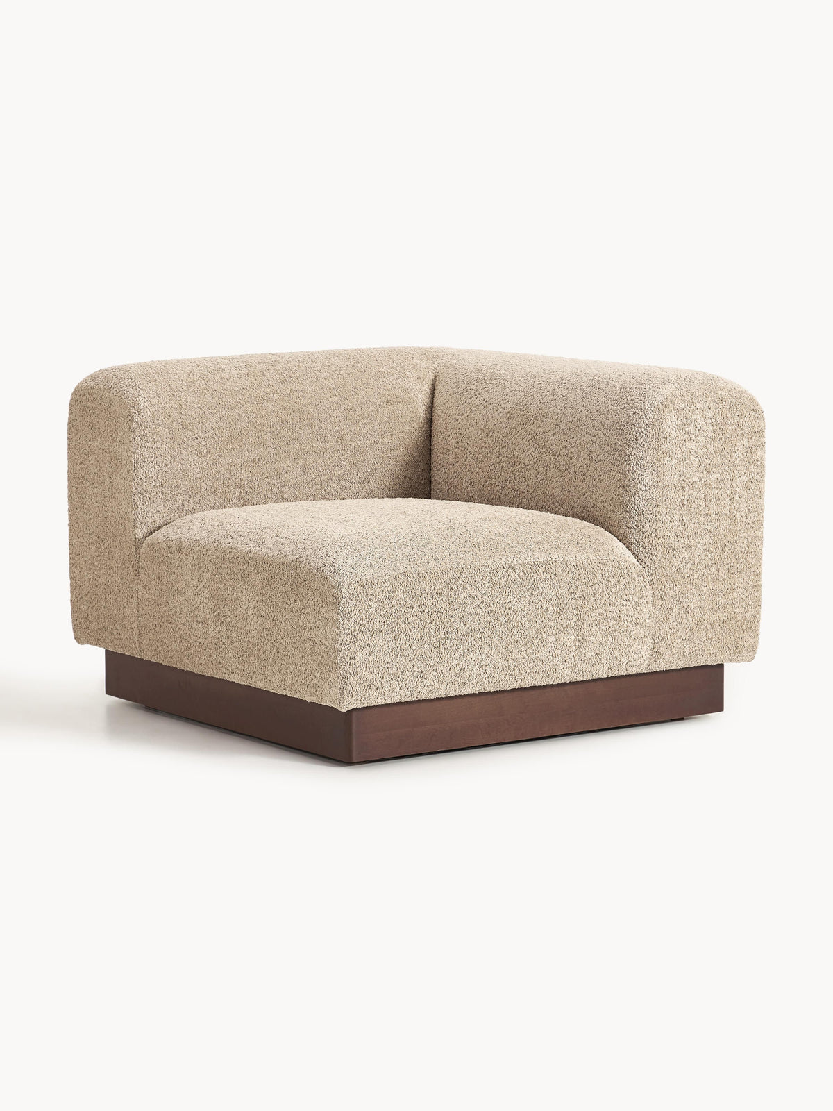 Natworth Teddy Bouclé Corner Module