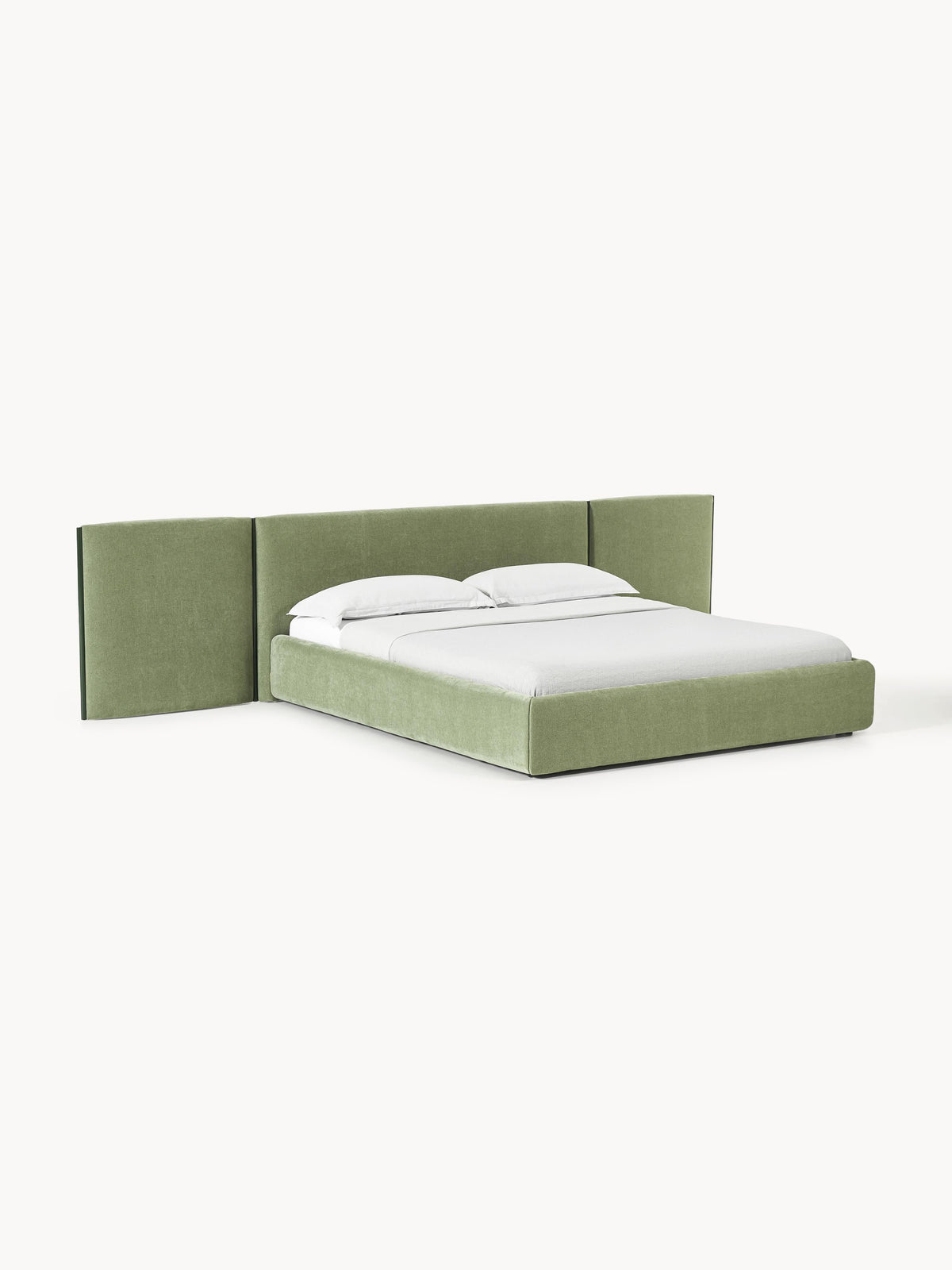 Otridge Upholstered Bed with Folding Headboard