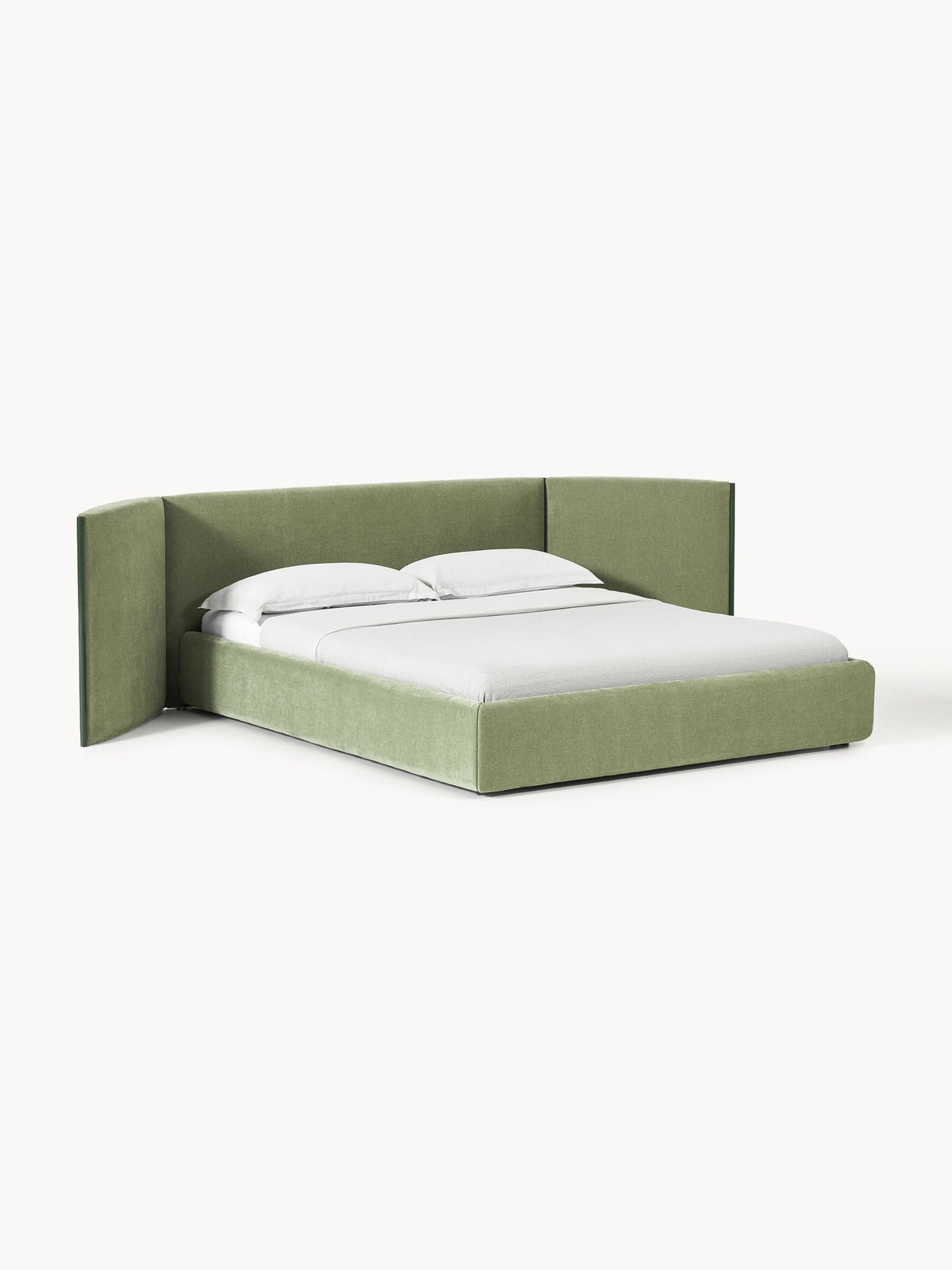 Otridge Upholstered Bed with Folding Headboard