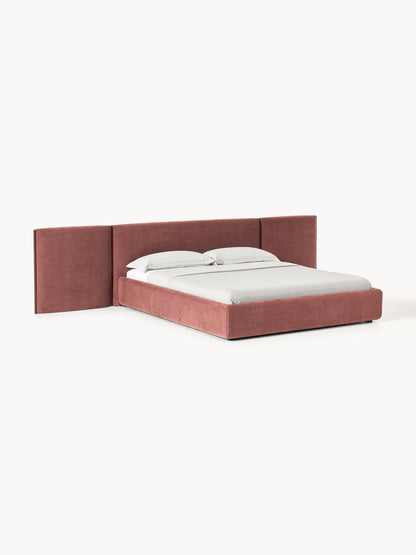 Otridge Upholstered Bed with Folding Headboard