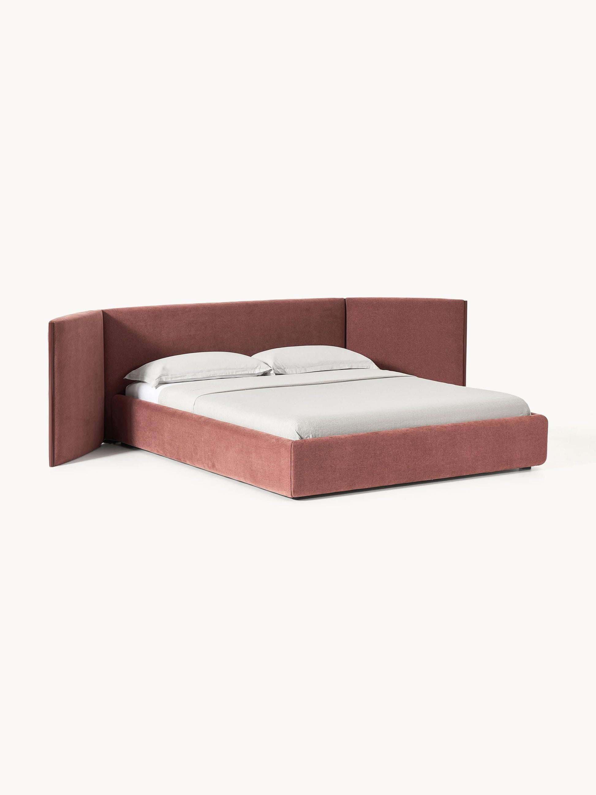 Otridge Upholstered Bed with Folding Headboard