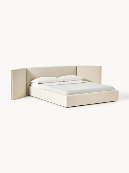 Otridge Upholstered Bed with Folding Headboard