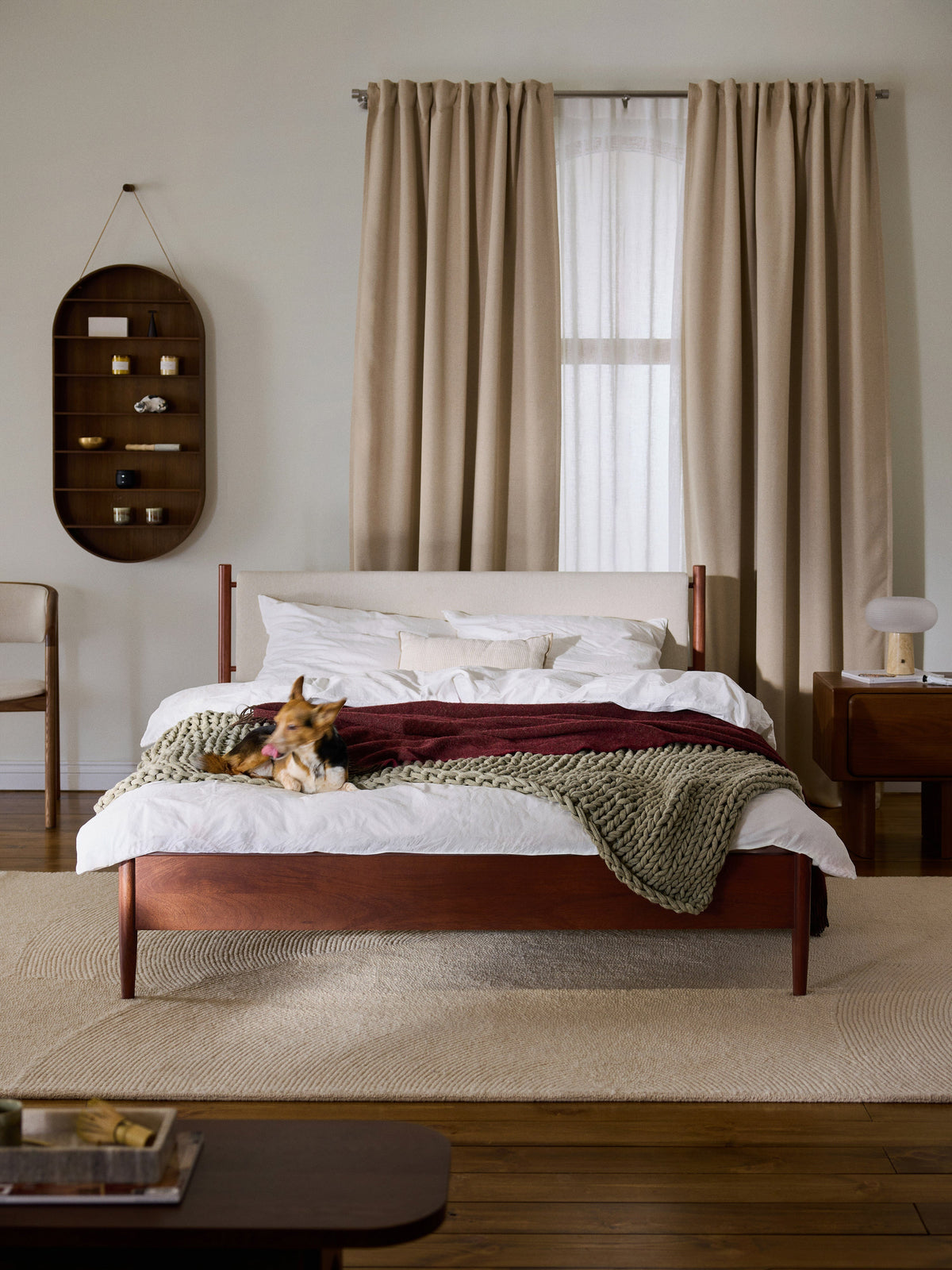 Paumont Mango Wood Bed