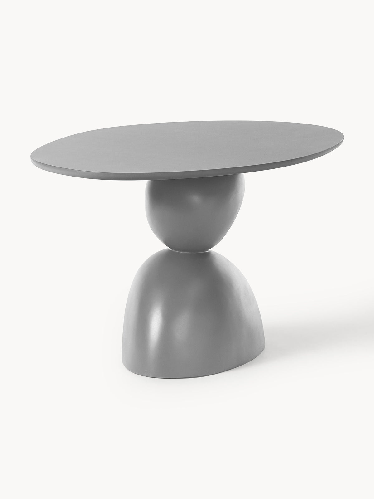 Sahrivo Oval Dining Table with Organic Design, 180 x 90 cm