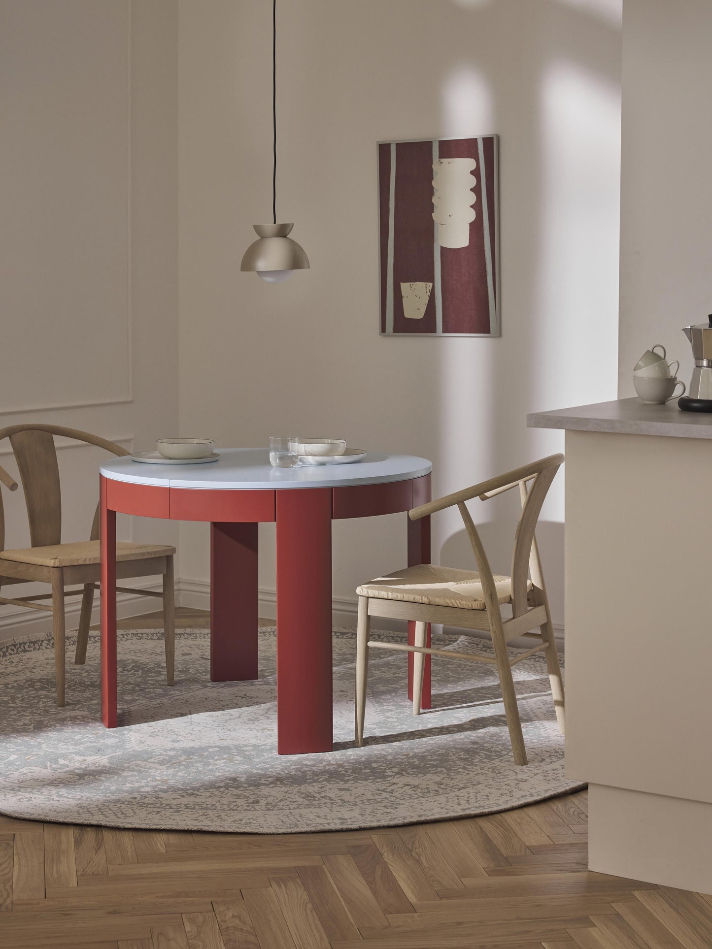 Samvold Extendable Dining Table, 100 - 140 x 75 cm