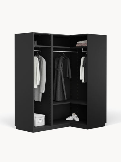 Simvorth Modular Corner Wardrobe, 165 cm Wide, in Various Sizes