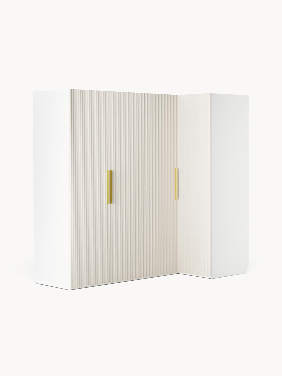 Simvorth Modular Corner Wardrobe, 215 cm Wide, in Various Sizes
