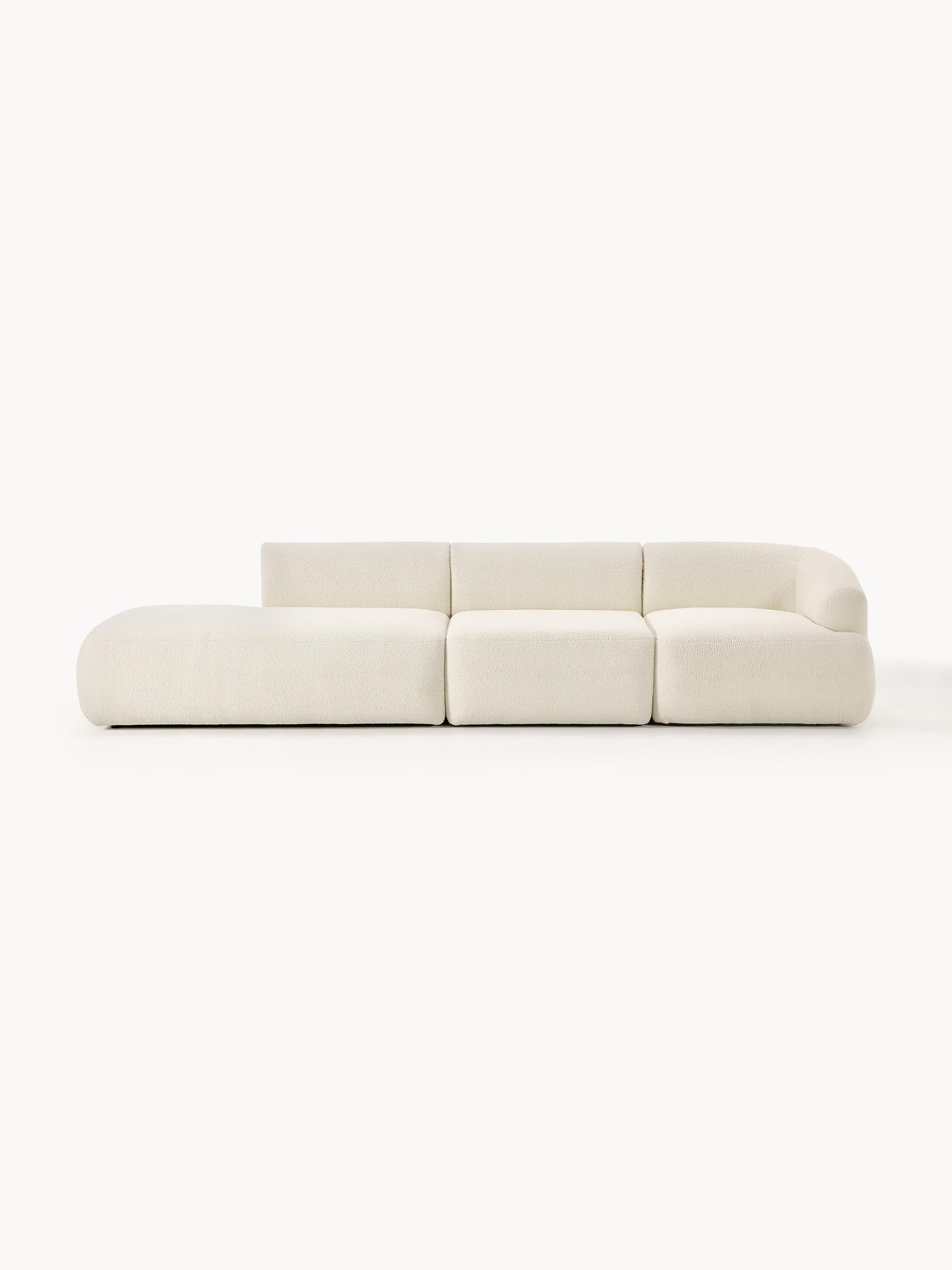 Sovranth 3-Seater Modular Teddy Ottoman