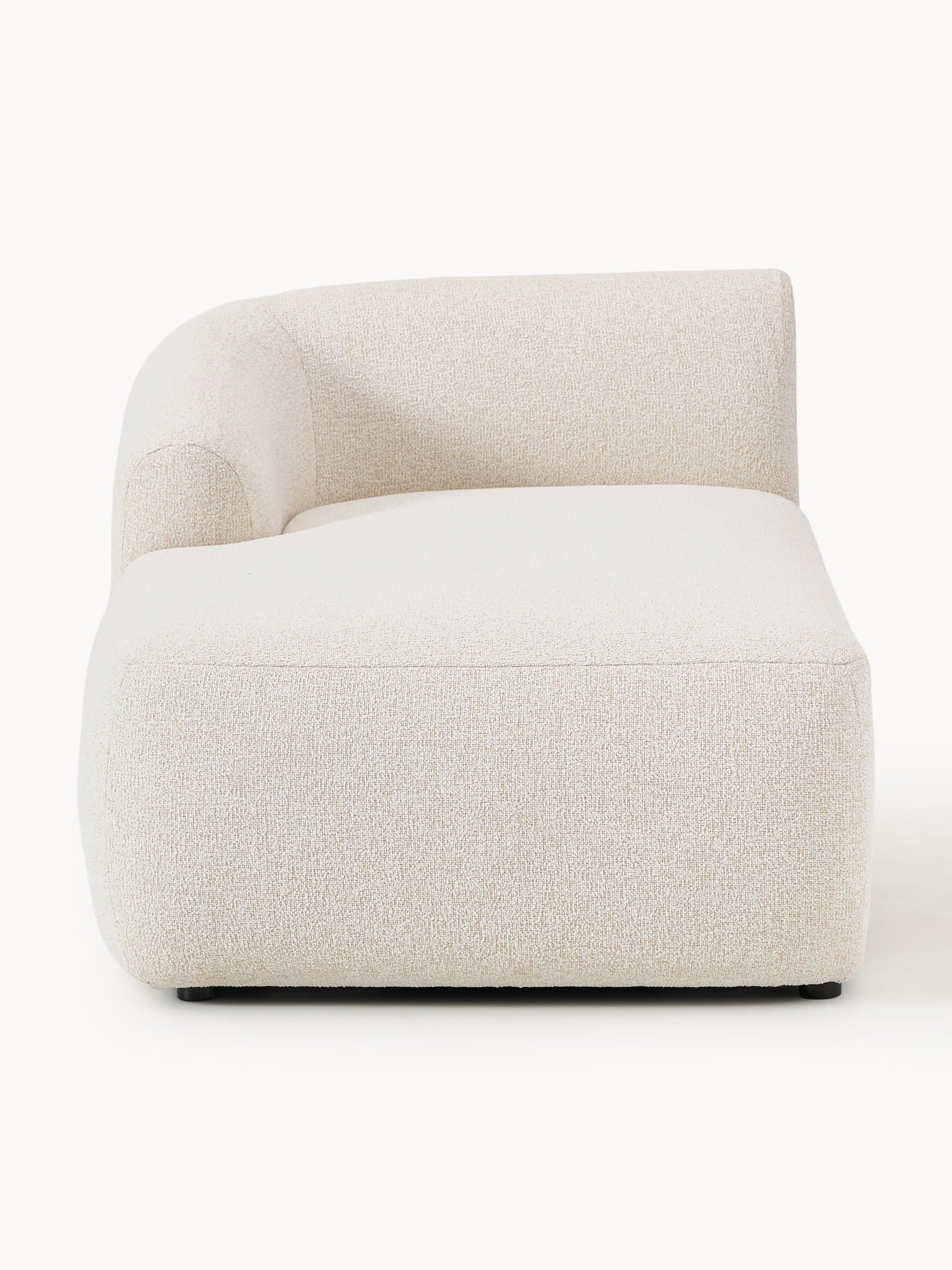Sovranth Chaise Corner Module in Bouclé