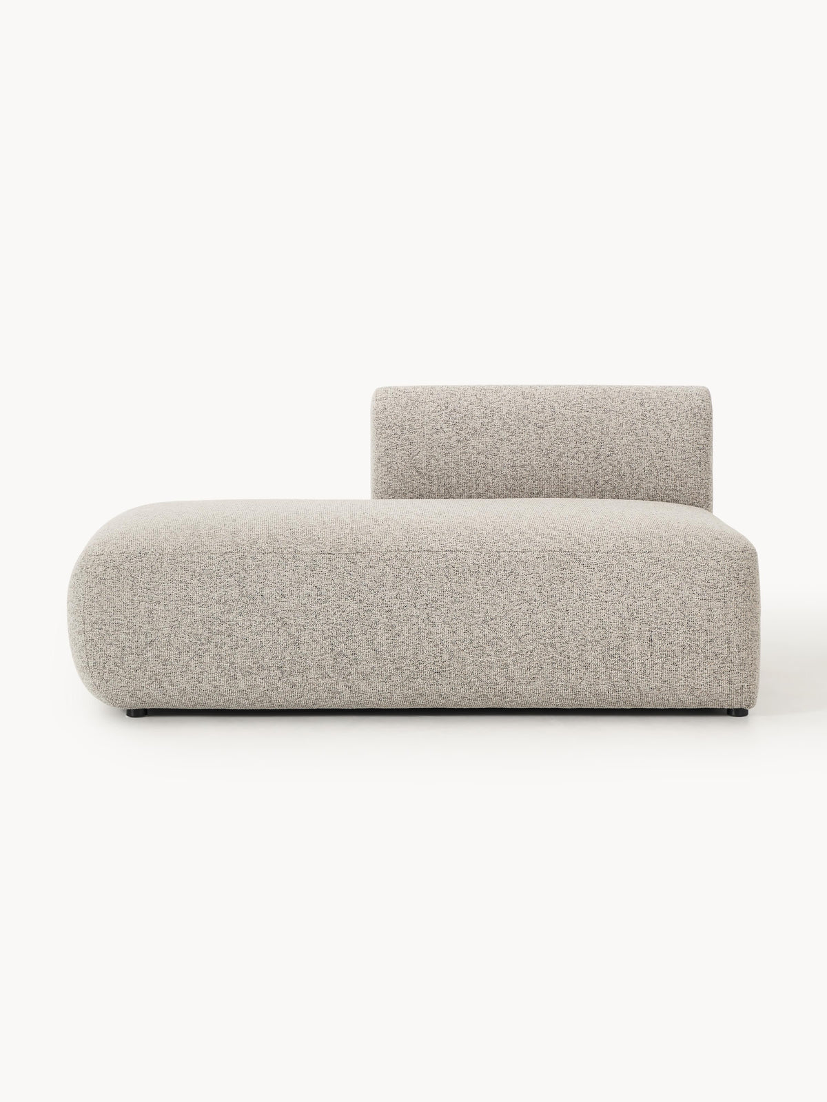 Sovranth Chaise Module in Bouclé