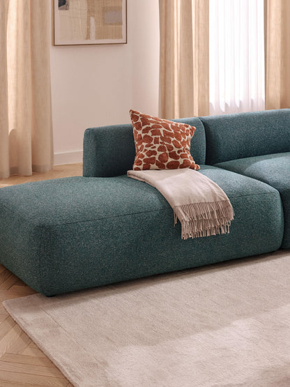 Sovranth Chaise Module in Bouclé