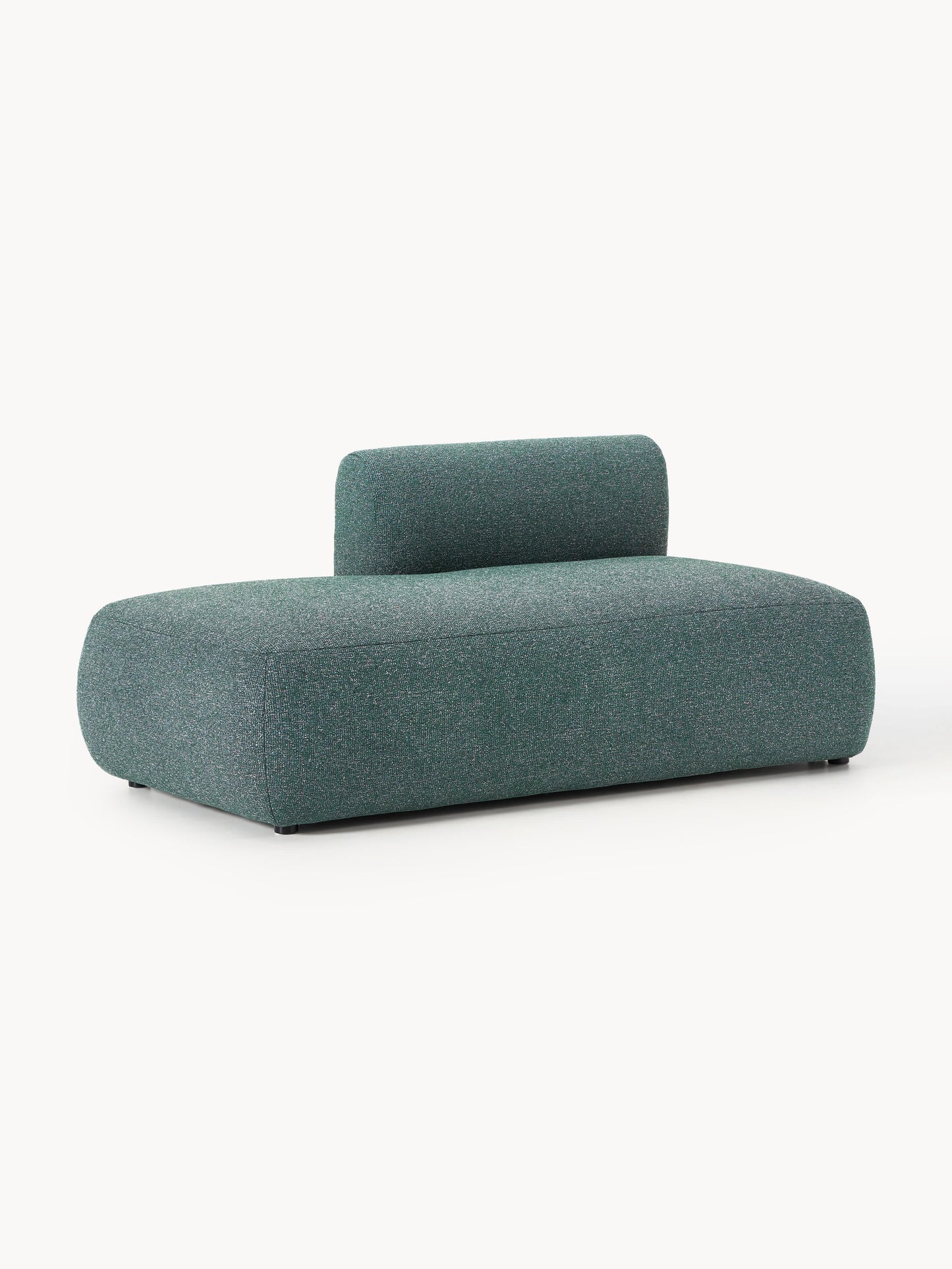 Sovranth Chaise Module in Bouclé