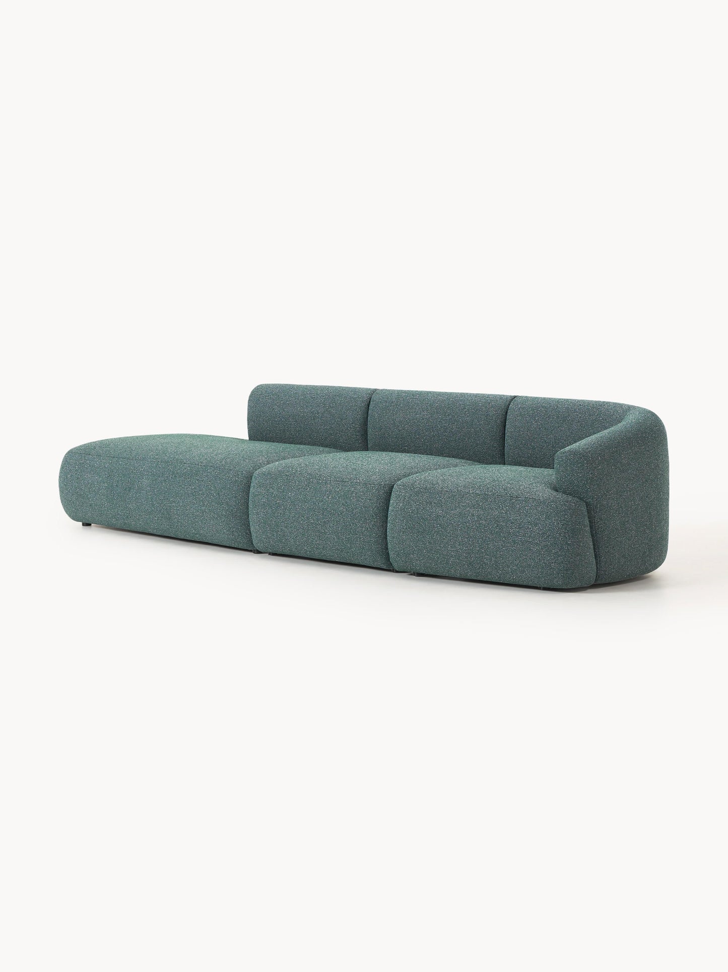 Sovranth Modular Chaise in Bouclé (2-Seater)