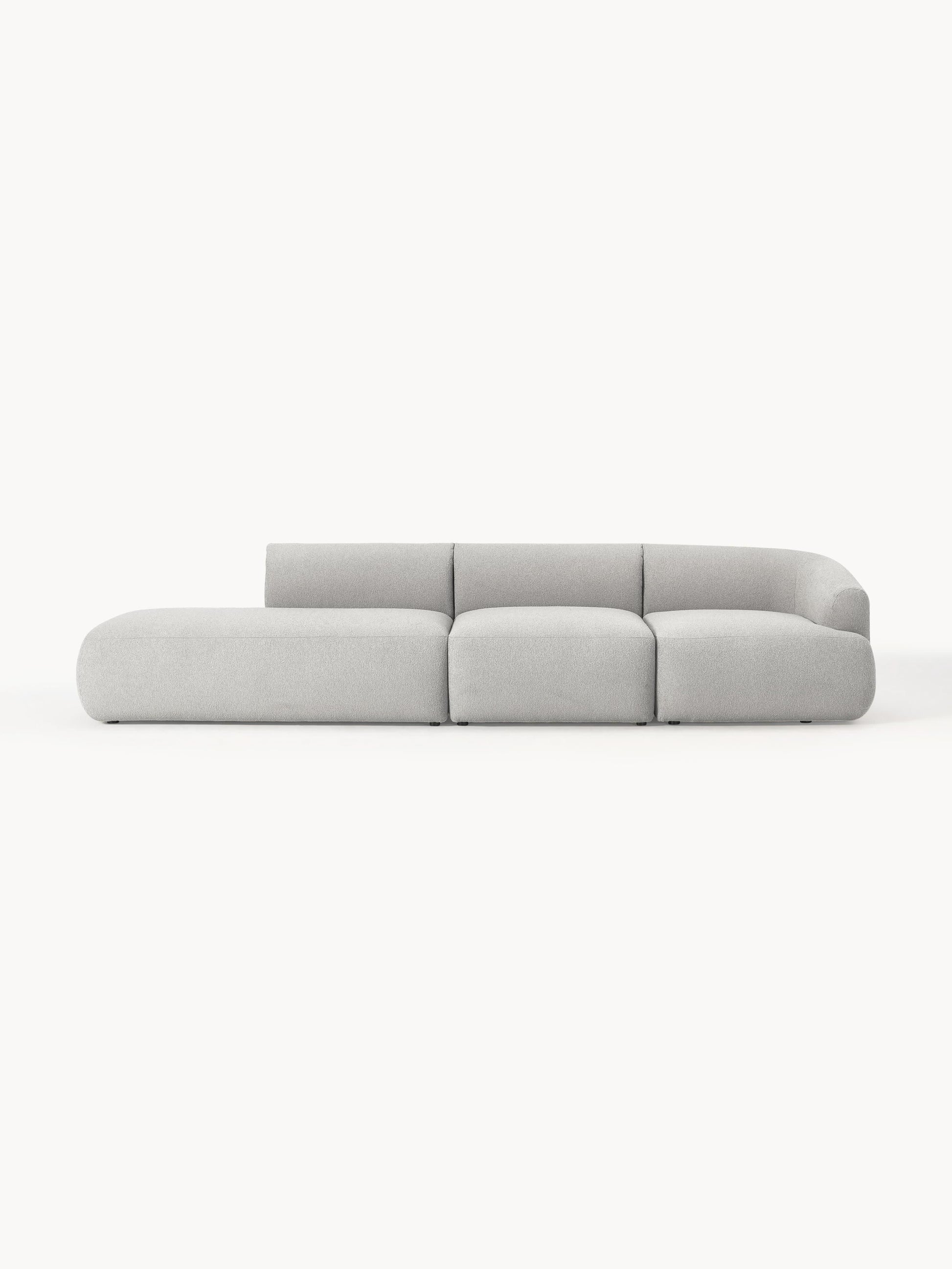 Sovranth Modular Chaise in Bouclé (2-Seater)