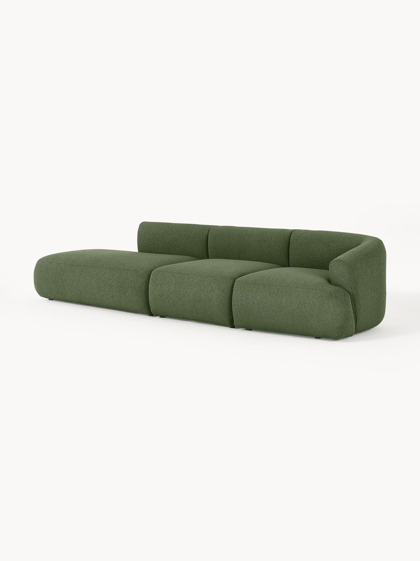Sovranth Modular Chaise in Bouclé (2-Seater)
