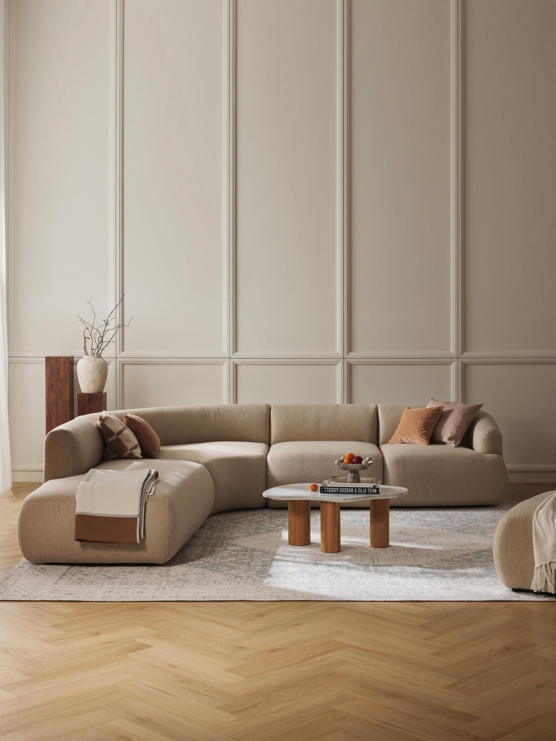Sovranth Modular Corner Sofa (4-Seater)